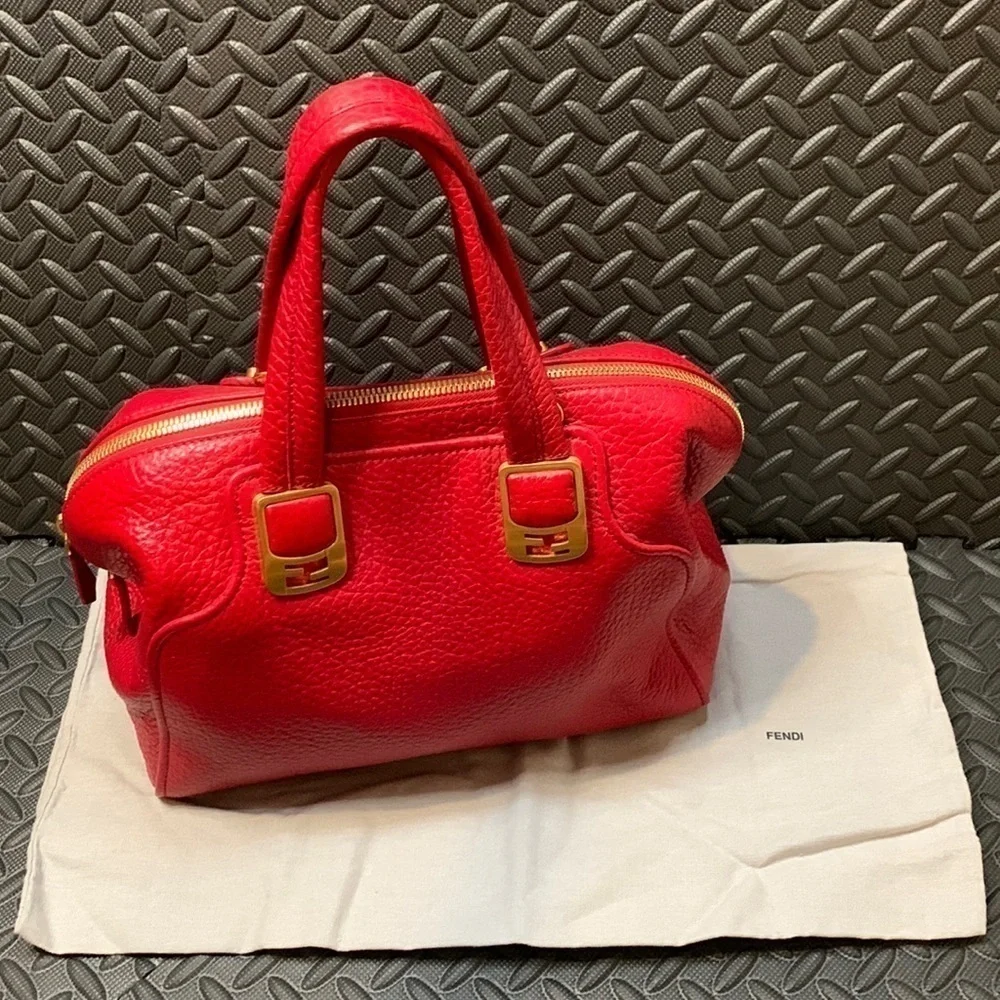 FENDI | Chameleon Leather Satchel